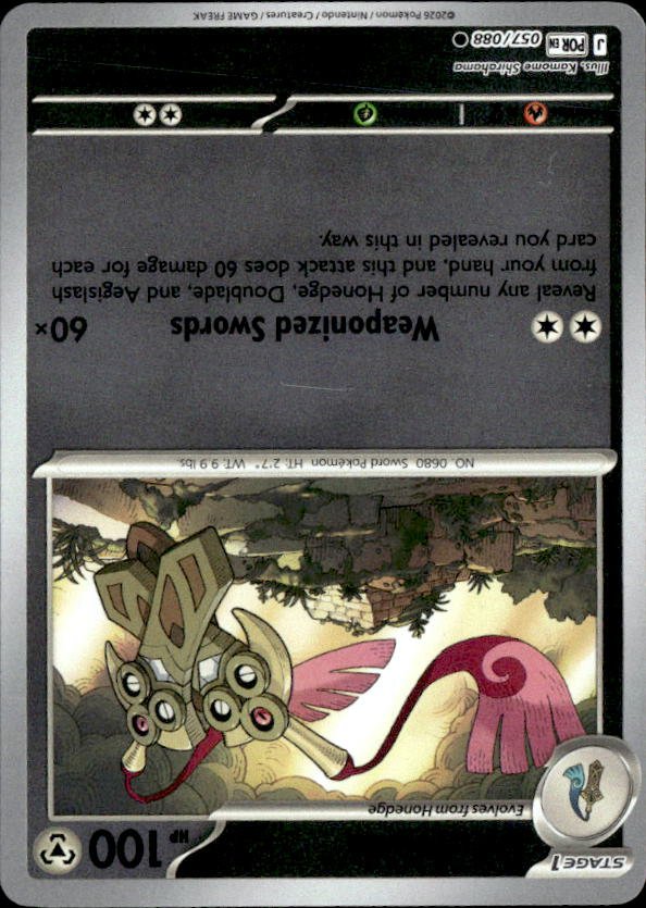 2026 Pokemon Mega Evolution Doublade graded slab