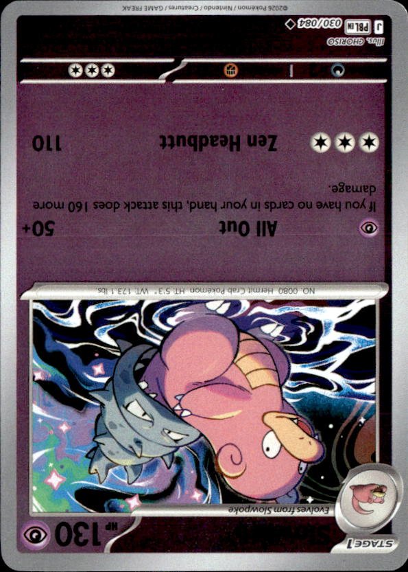 2026 Pokemon Mega Evolution Slowbro graded slab