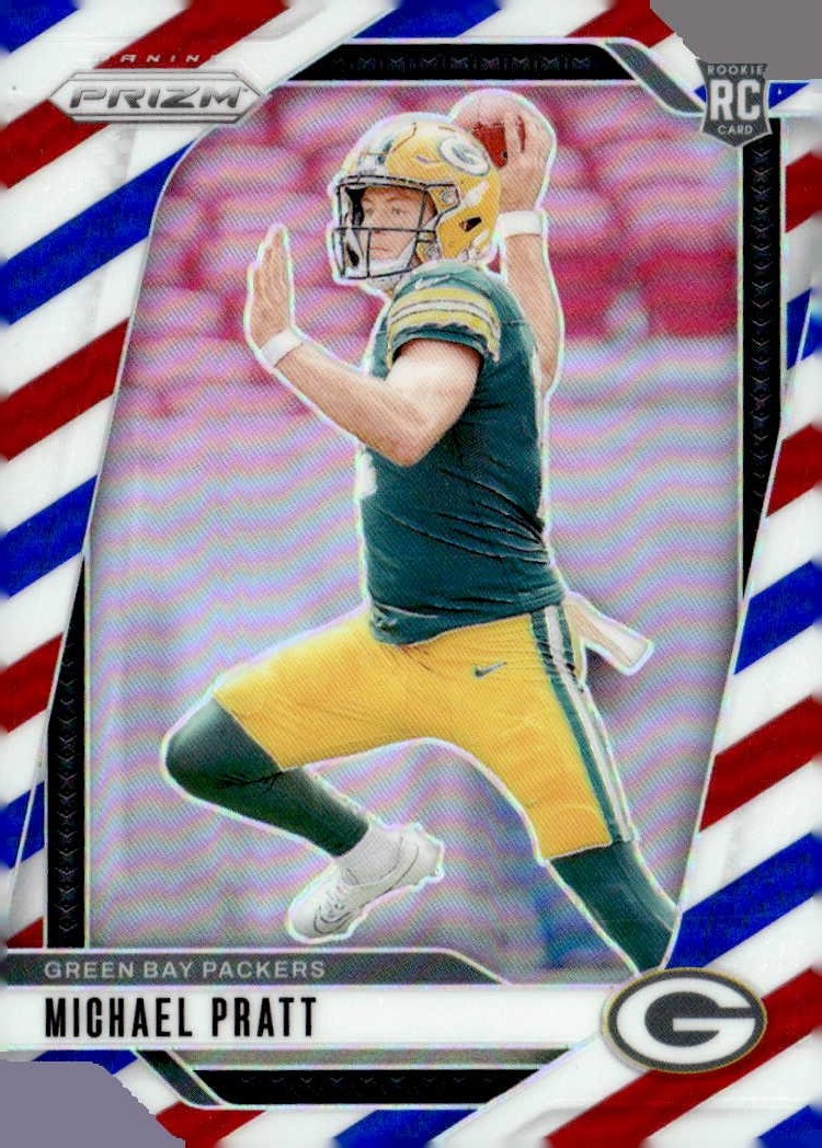 2024 Prizm Michael Pratt graded slab