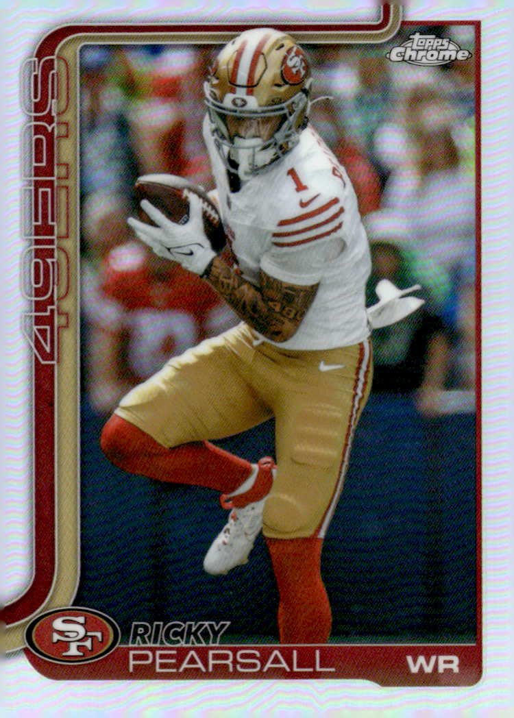 2025 Topps Chrome Ricky Pearsall graded slab