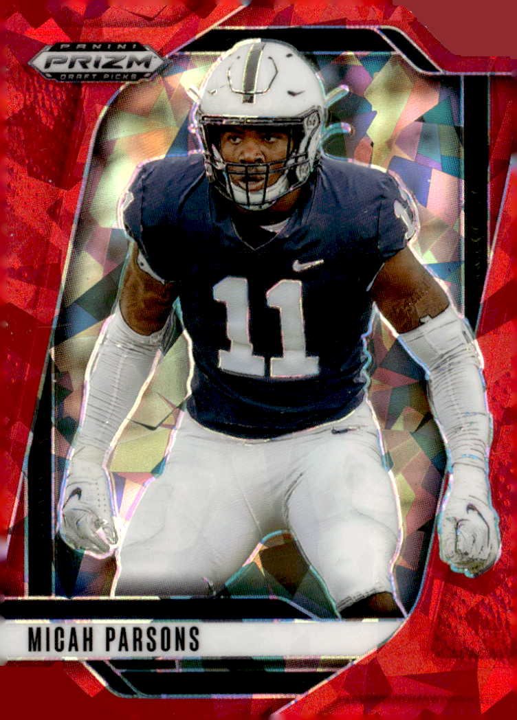 2025 Prizm Draft Picks Micah Parsons graded slab