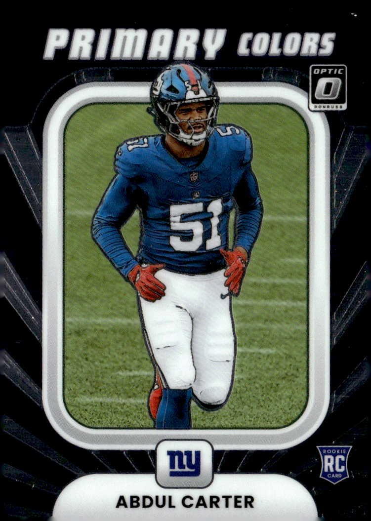 2025 Optic Abdul Carter graded slab