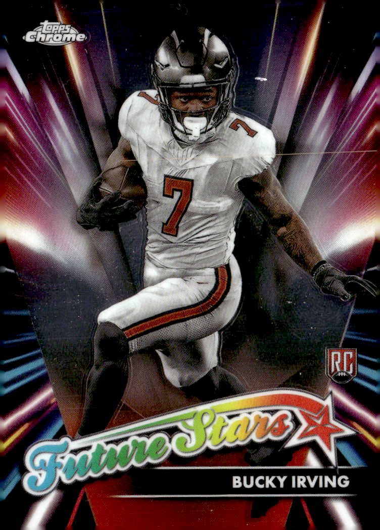 2024 Topps Chrome Bucky Irving graded slab