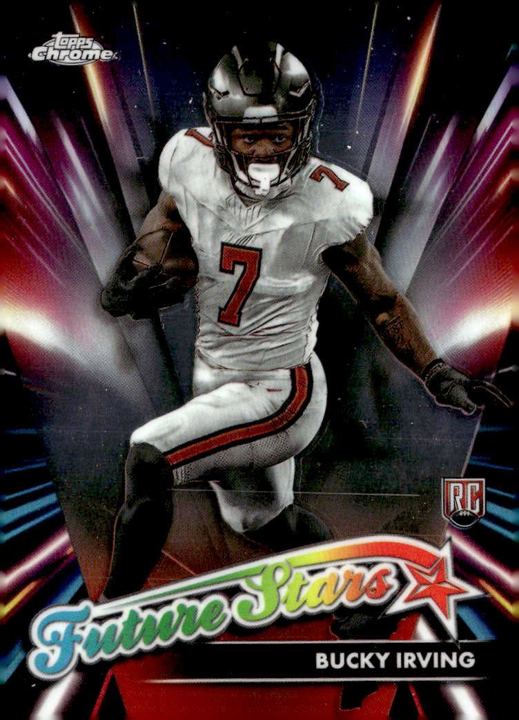 2024 Topps Chrome Bucky Irving graded slab