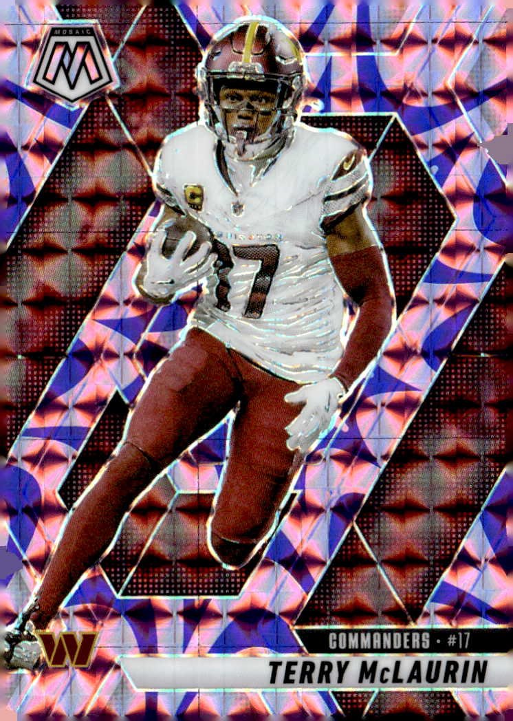 2025 Mosaic Terry McLaurin graded slab