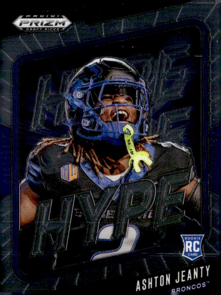 2025 Prizm Draft Picks Ashton Jeanty graded slab