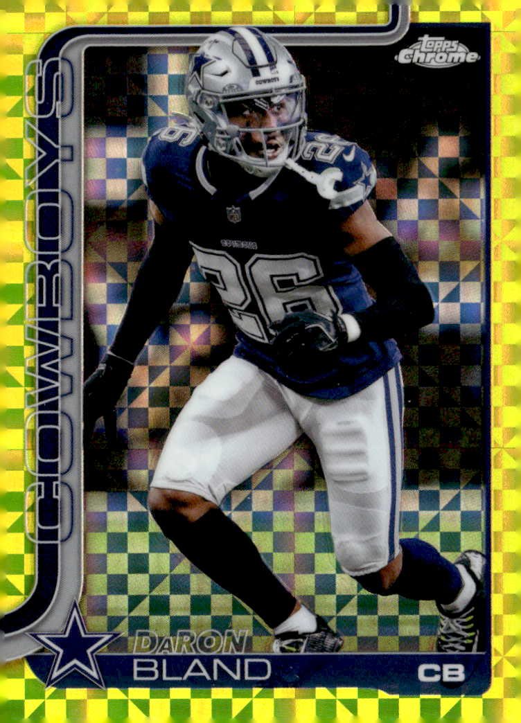 2025 Topps Chrome Daron Bland graded slab