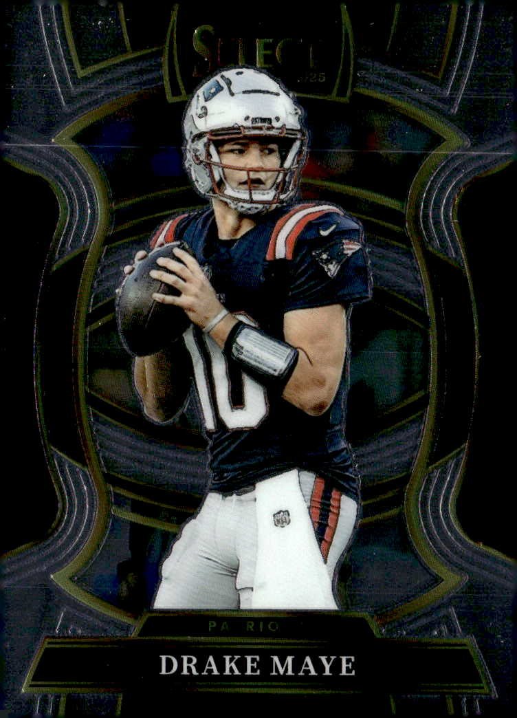 2025 Score Select Drake Maye graded slab
