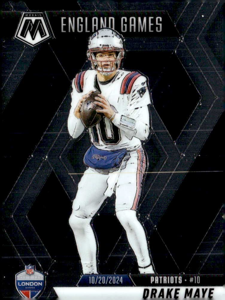 2025 Mosaic Drake Maye graded slab