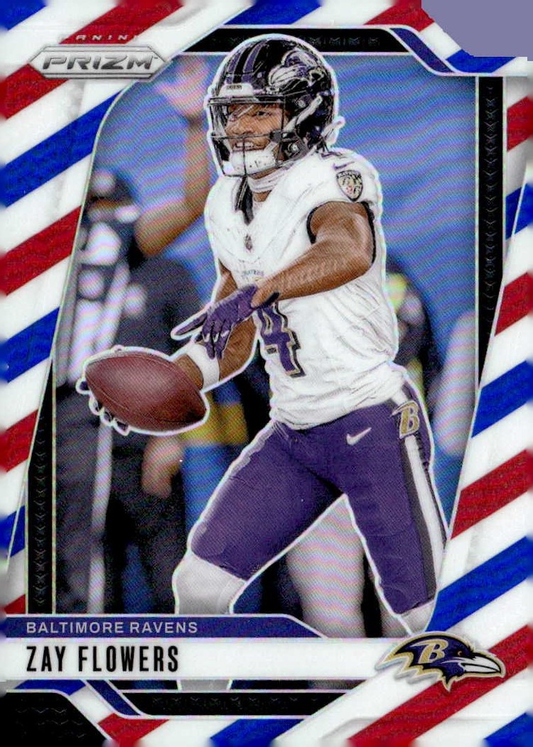 2024 Prizm Zay Flowers graded slab