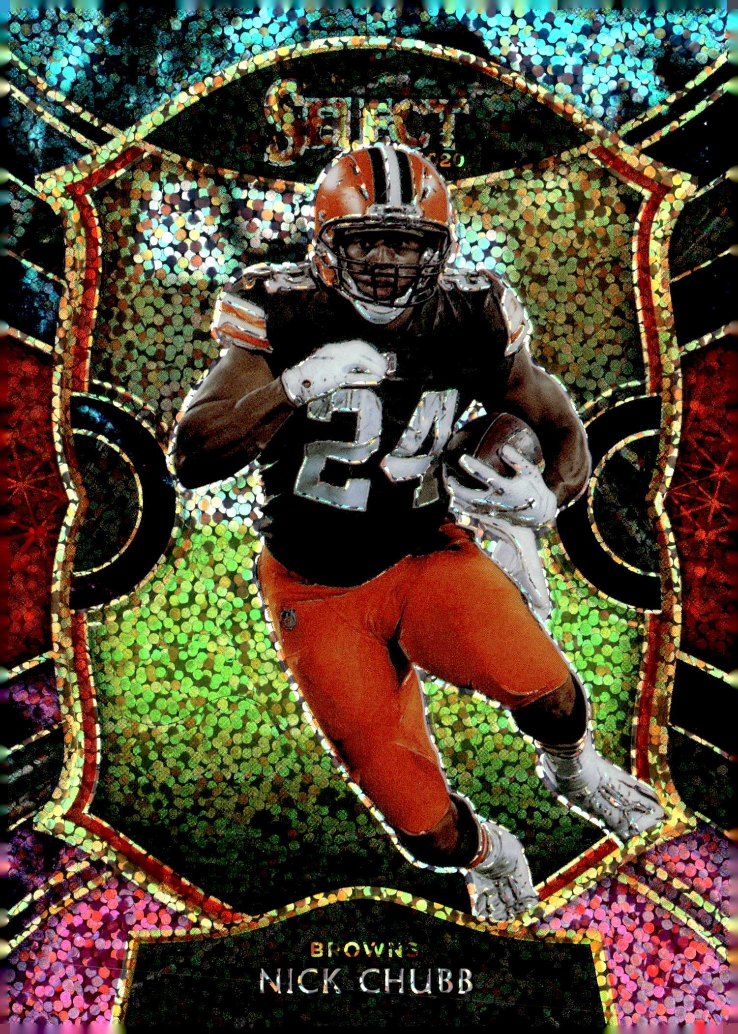 2021 Select Nick Chubb graded slab