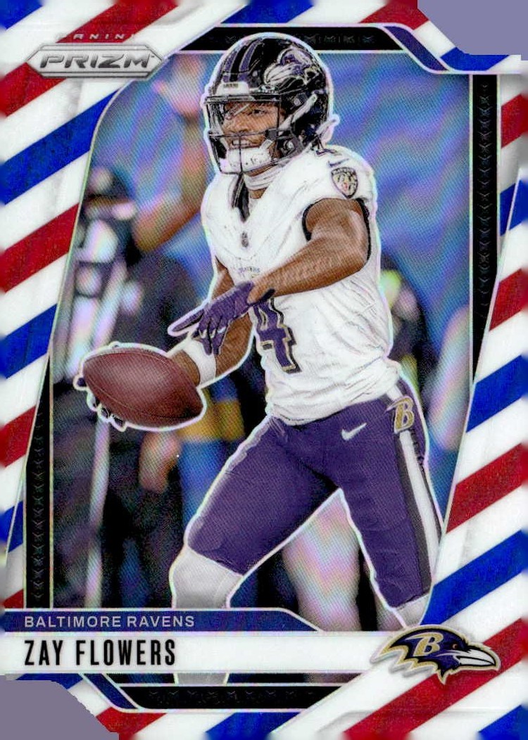 2024 Prizm Zay Flowers graded slab