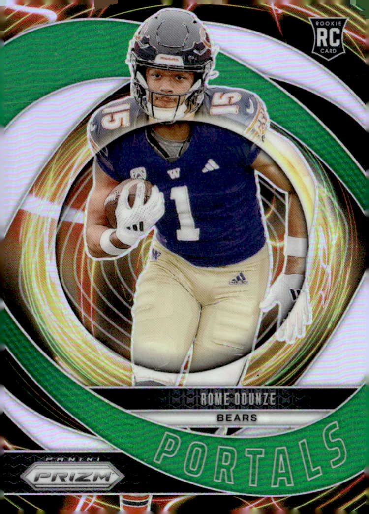 2024 Prizm Rome Odunze graded slab