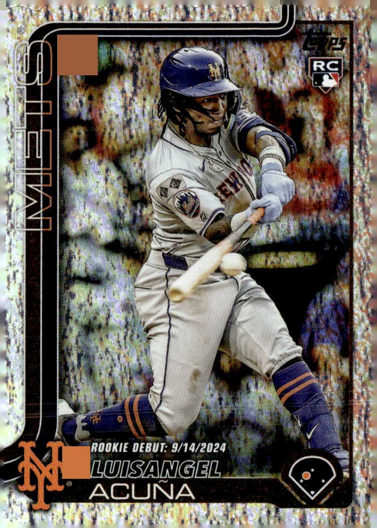 2025 Topps Update Luisangel Acuna graded slab