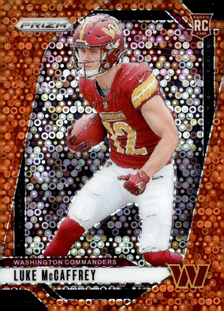 2024 Prizm Luke McCaffrey graded slab