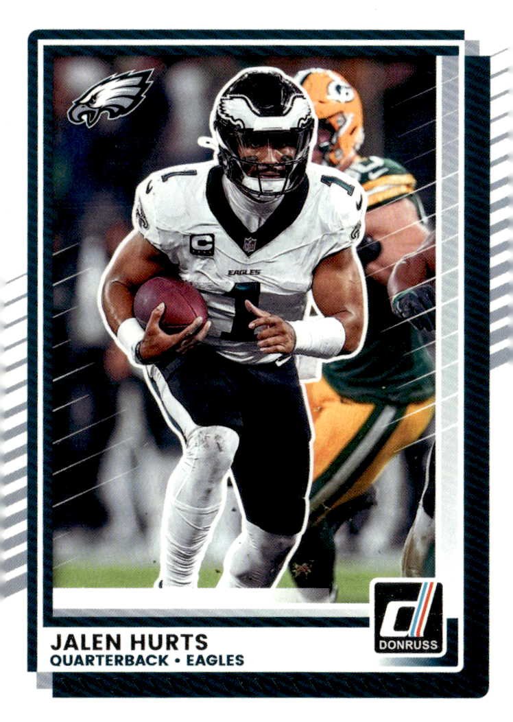 2025 Donruss Jalen Hurts graded slab