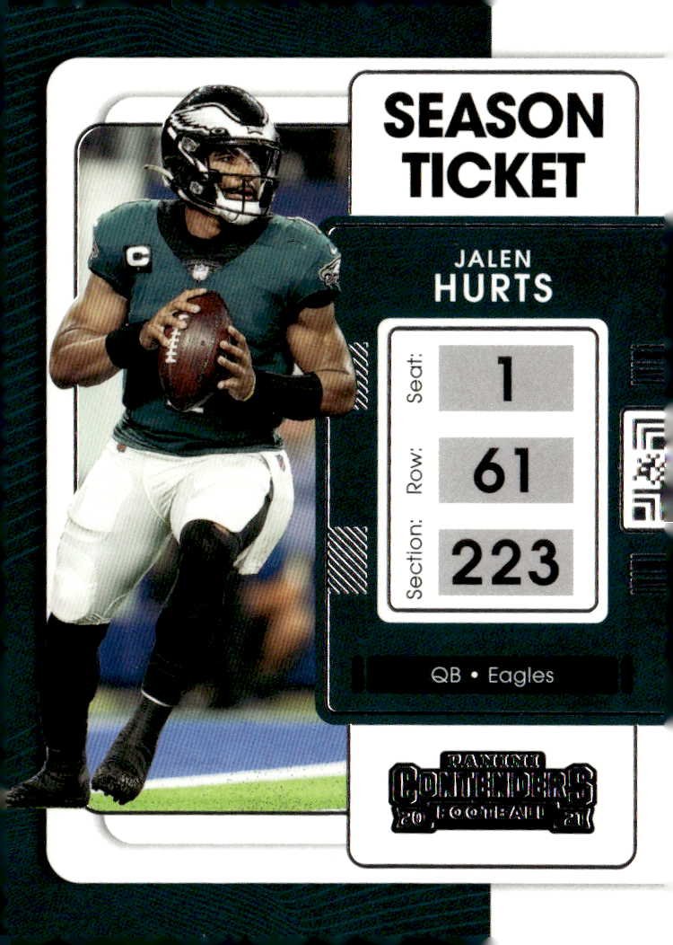 Jalen Hurts graded slab