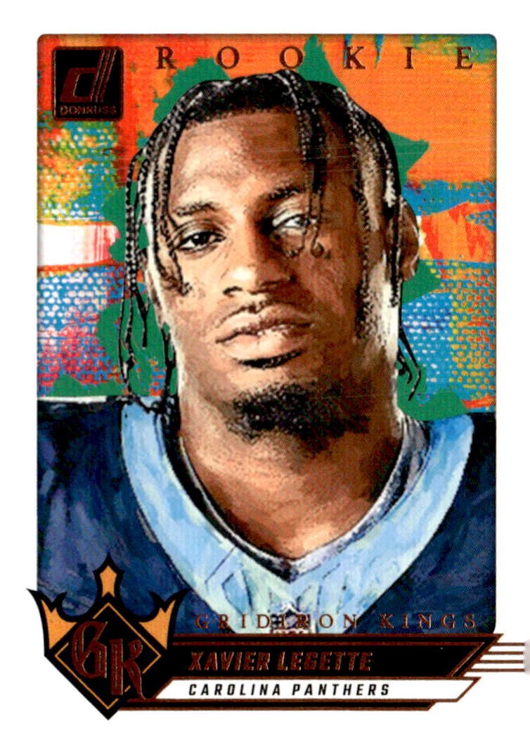 2024 DONRUSS ROOKIE GRIDIRON KINGS #19 XAVIER LEGETTE MPE 10 GEM/MT — graded card auctioned from the MPE vault