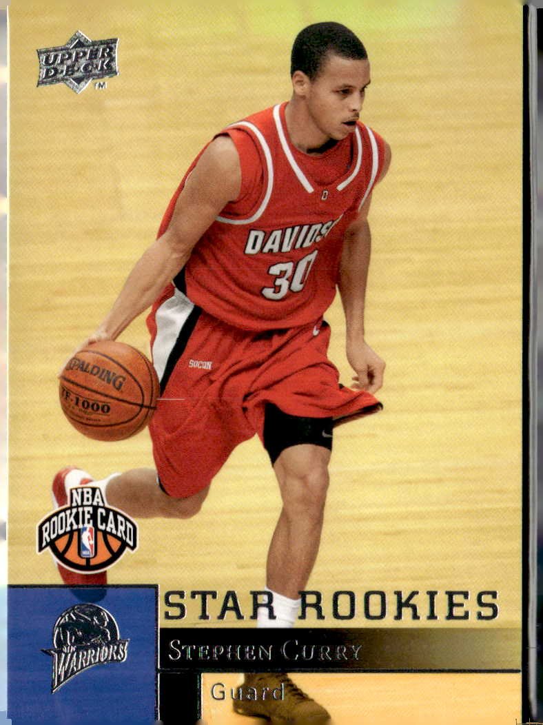 2009 Upper Deck Stephen Curry graded slab