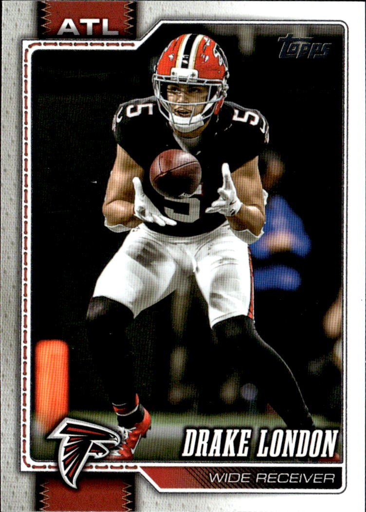 2026 Topps Drake London graded slab