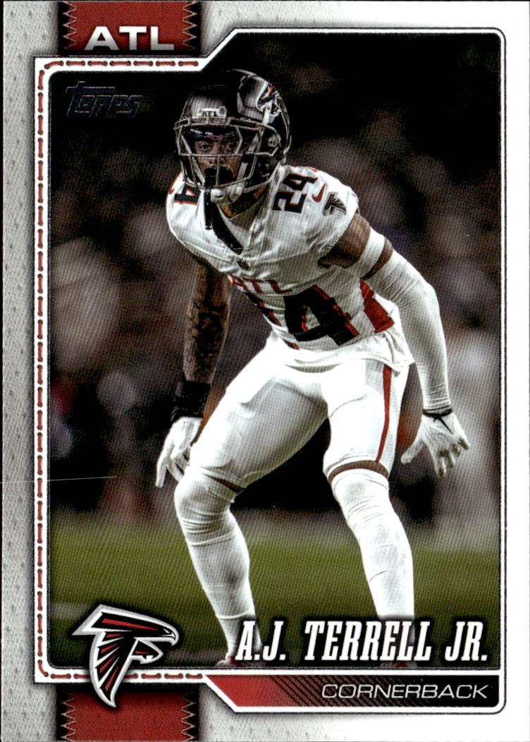 2026 Topps A.J. Terrell Jr. graded slab