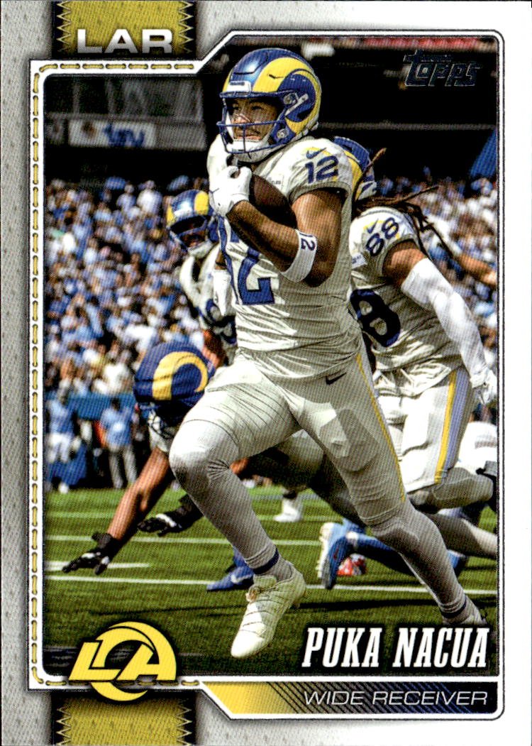 2026 Topps Puka Nacua graded slab