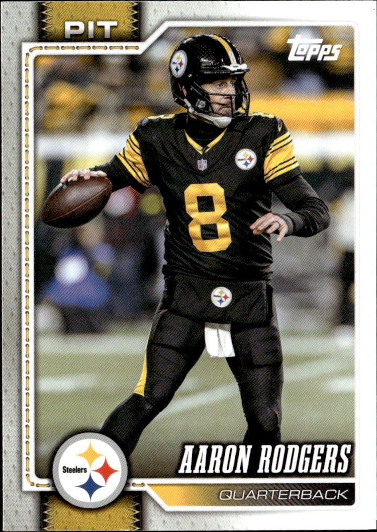 2026 Topps Aaron Rodgers graded slab