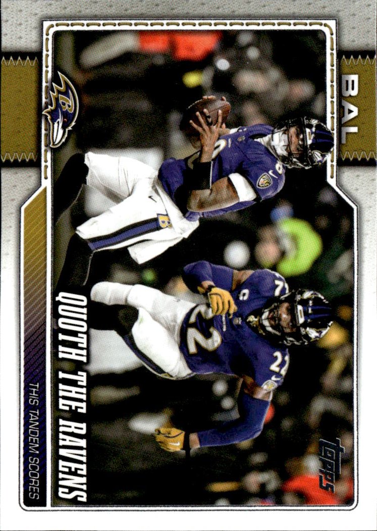 2026 Topps Quoth The Ravens graded slab