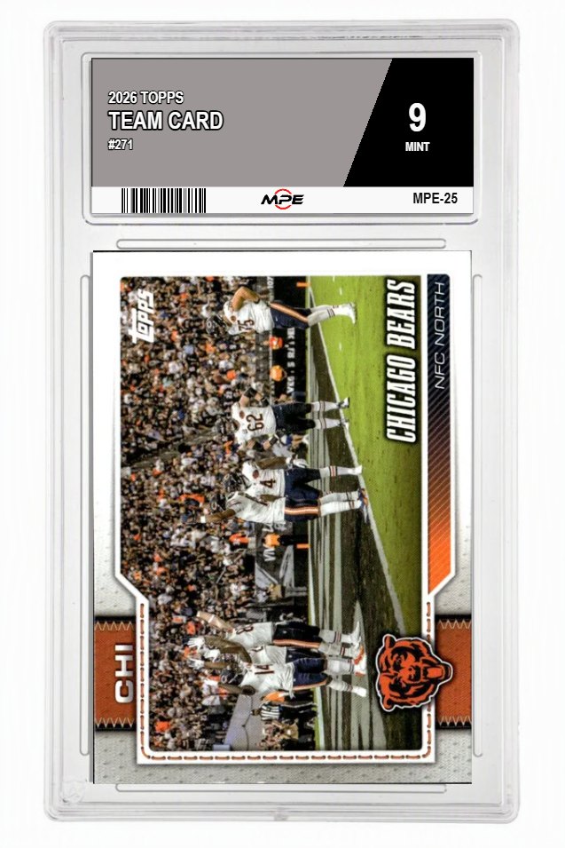 2026 TOPPS #271 TEAM CARD MPE 9 MINT — graded card auctioned from the MPE vault