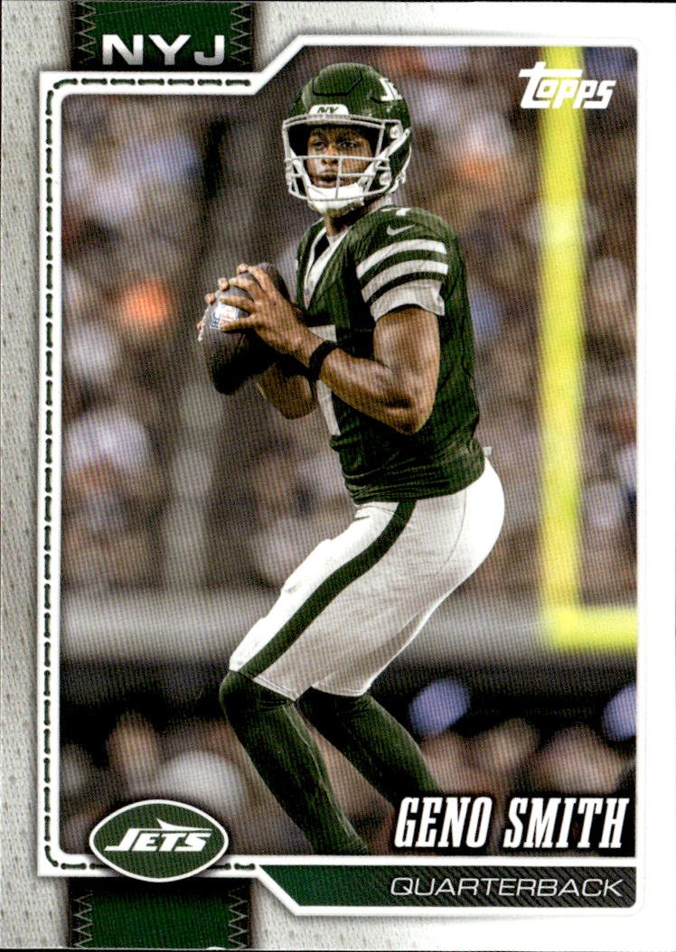 2026 Topps Geno Smith graded slab