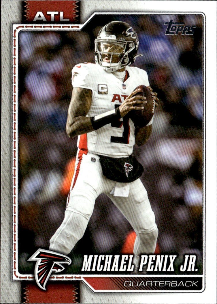 2026 Topps Michael Penix Jr. graded slab