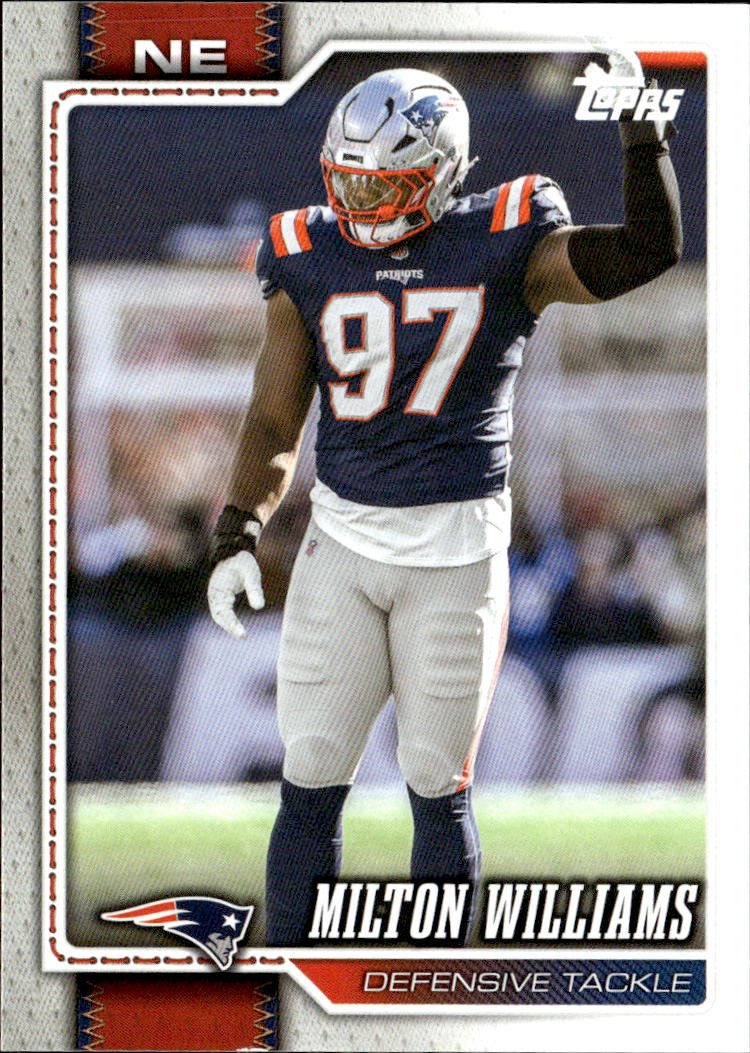 2026 Topps Milton Williams graded slab