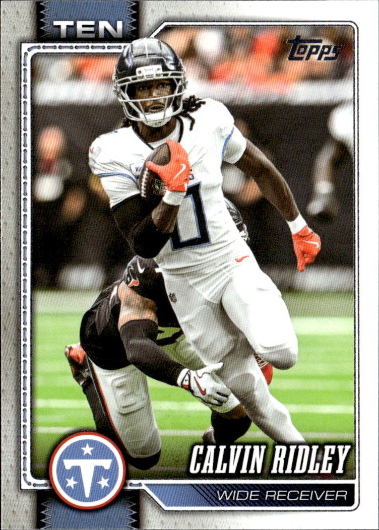 2026 Topps Calvin Ridley graded slab