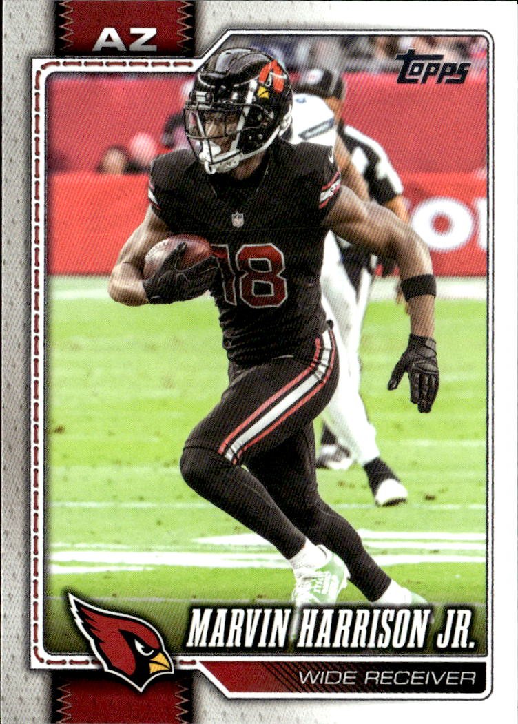 2026 Topps Marvin Harrison Jr. graded slab