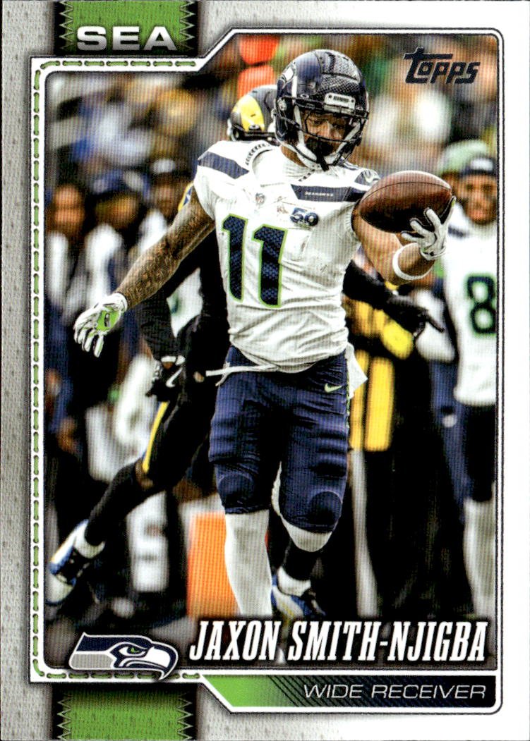 2026 Topps Jaxon Smith-Njigba graded slab