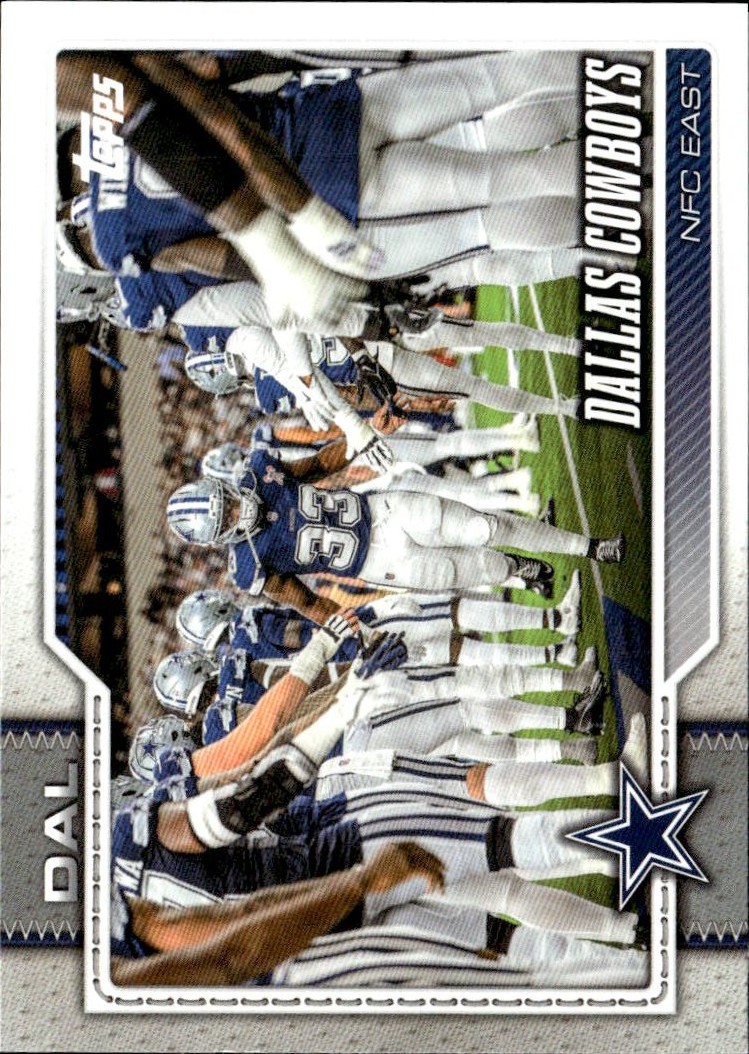 2026 Topps Dallas Cowboys graded slab