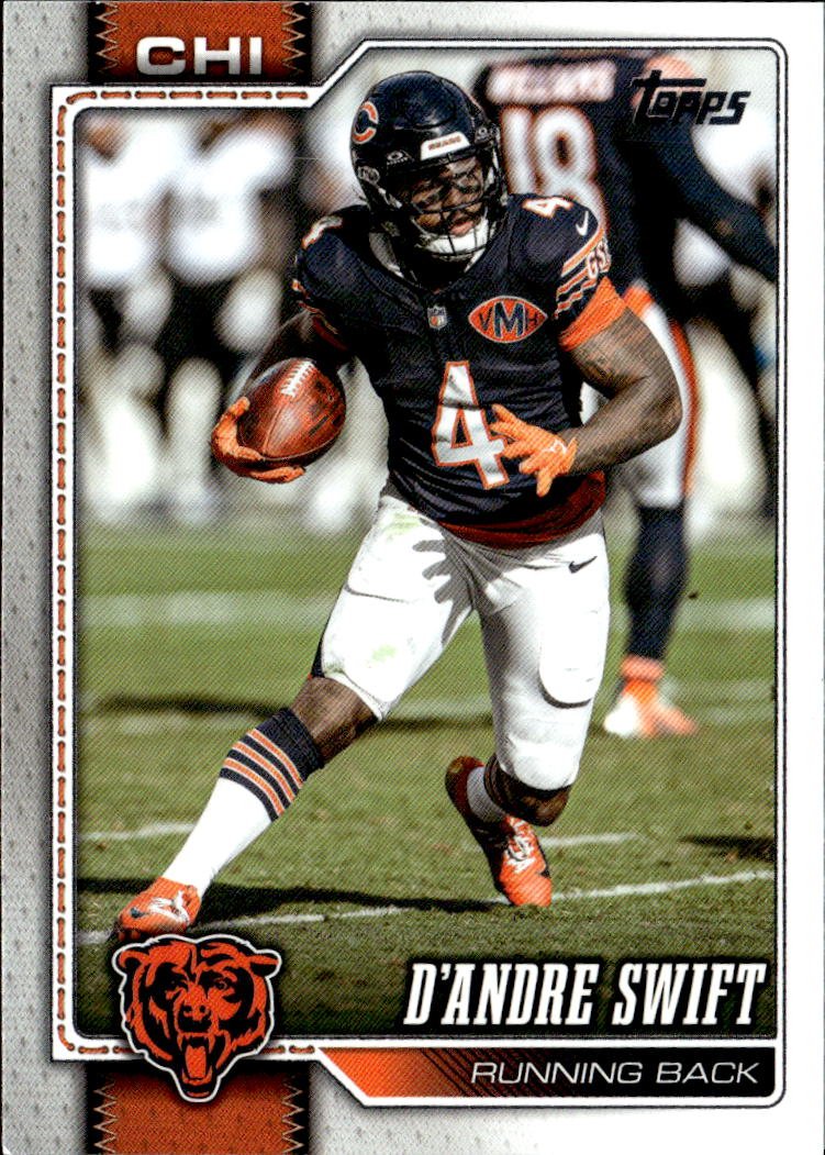 2026 Topps D'Andre Swift graded slab
