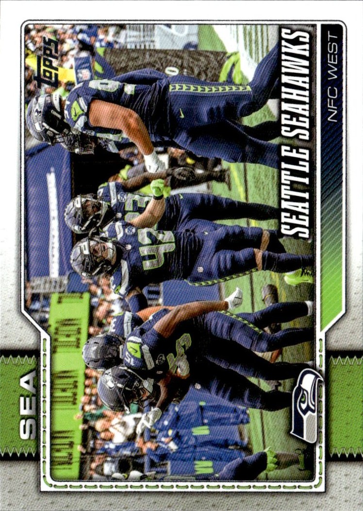 2026 Topps Seattle Seahawks graded slab