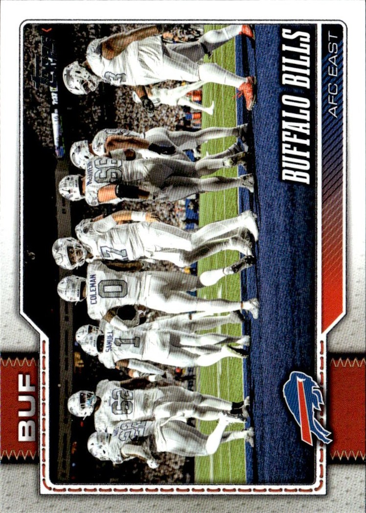 2026 Topps Buffalo Bills graded slab