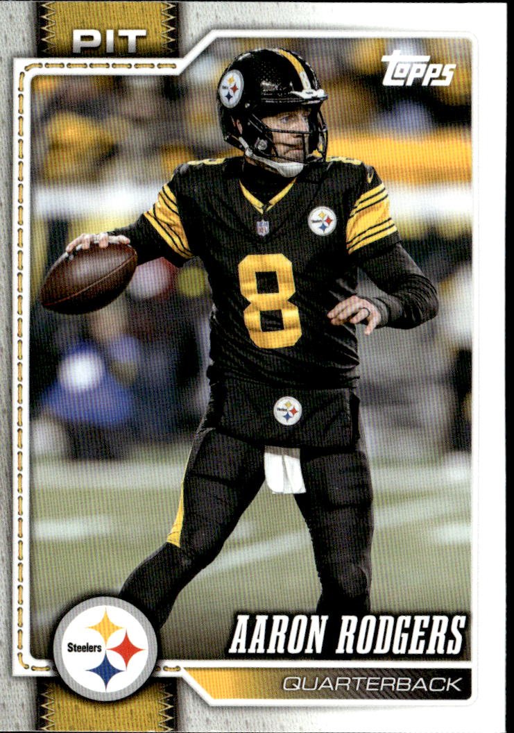 2026 Topps Aaron Rodgers graded slab