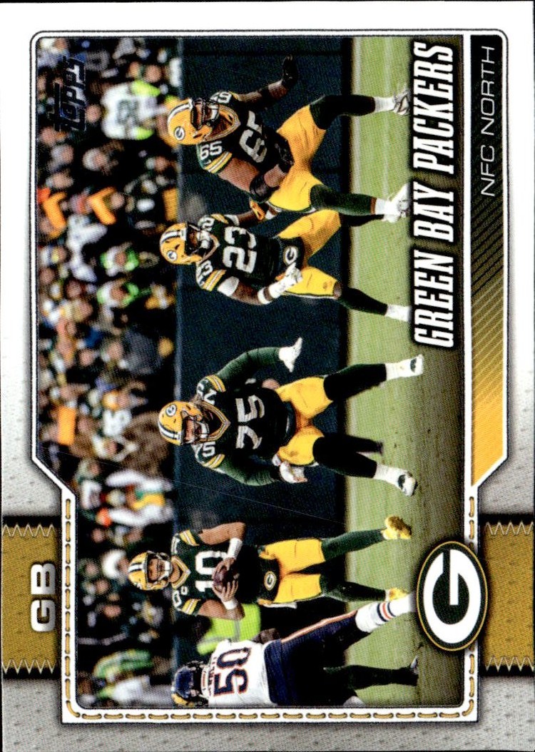 2026 Topps Green Bay Packers graded slab