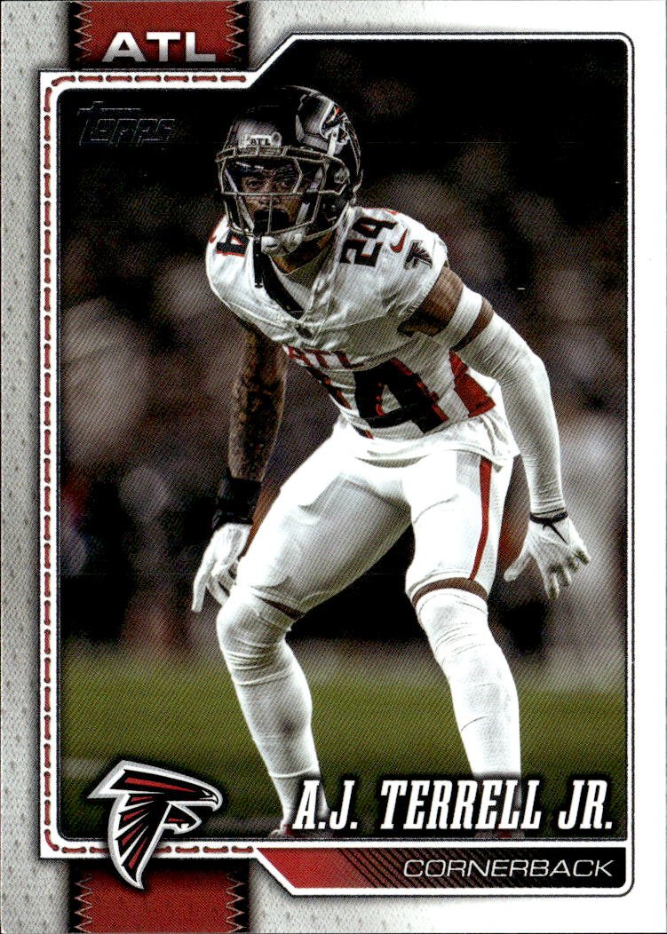 2026 Topps A.J. Terrell graded slab