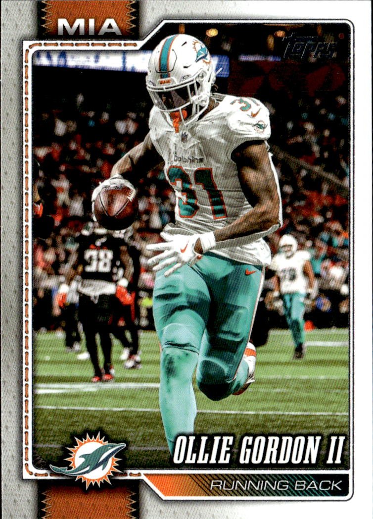 2026 Topps Ollie Gordon II graded slab