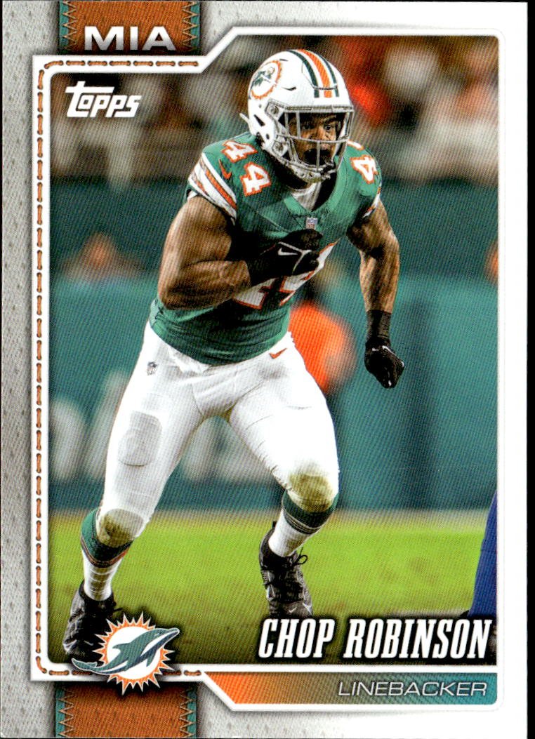 2026 Topps Chop Robinson graded slab
