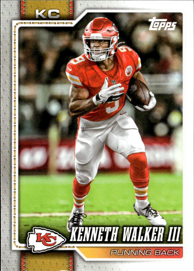2026 Topps Kenneth Walker III graded slab