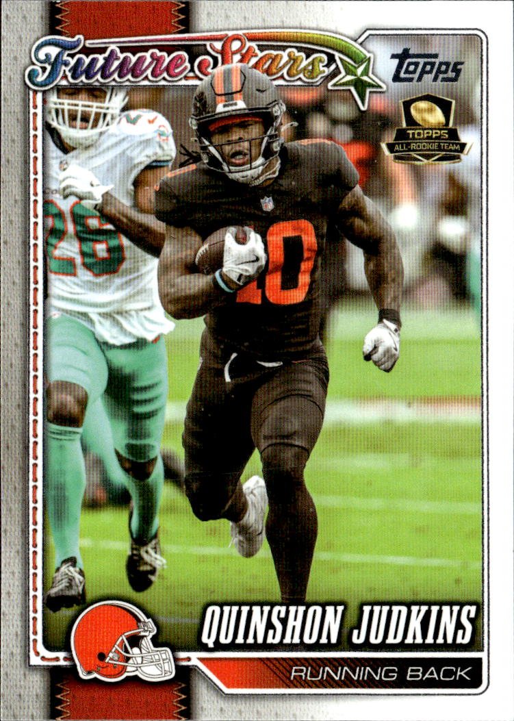 2026 Topps Quinshon Judkins graded slab