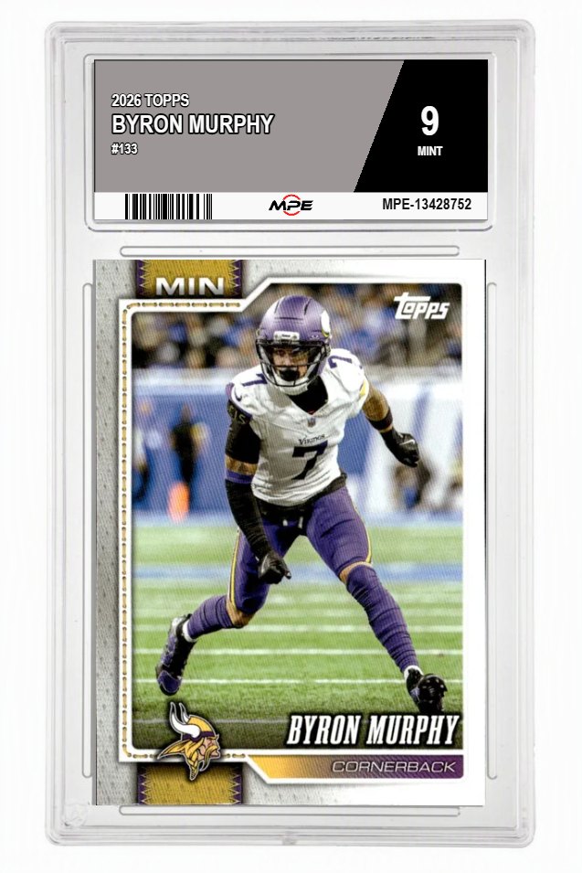 2026 TOPPS #133 BYRON MURPHY MPE 9 MINT — graded card auctioned from the MPE vault