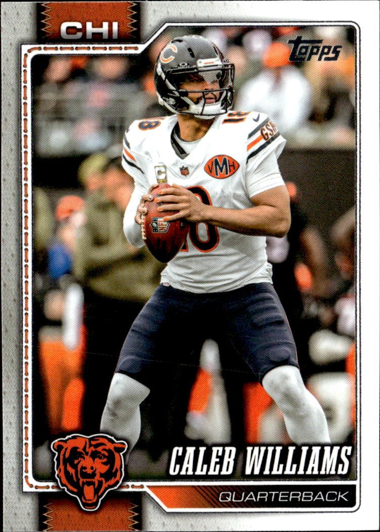2026 Topps Caleb Williams graded slab