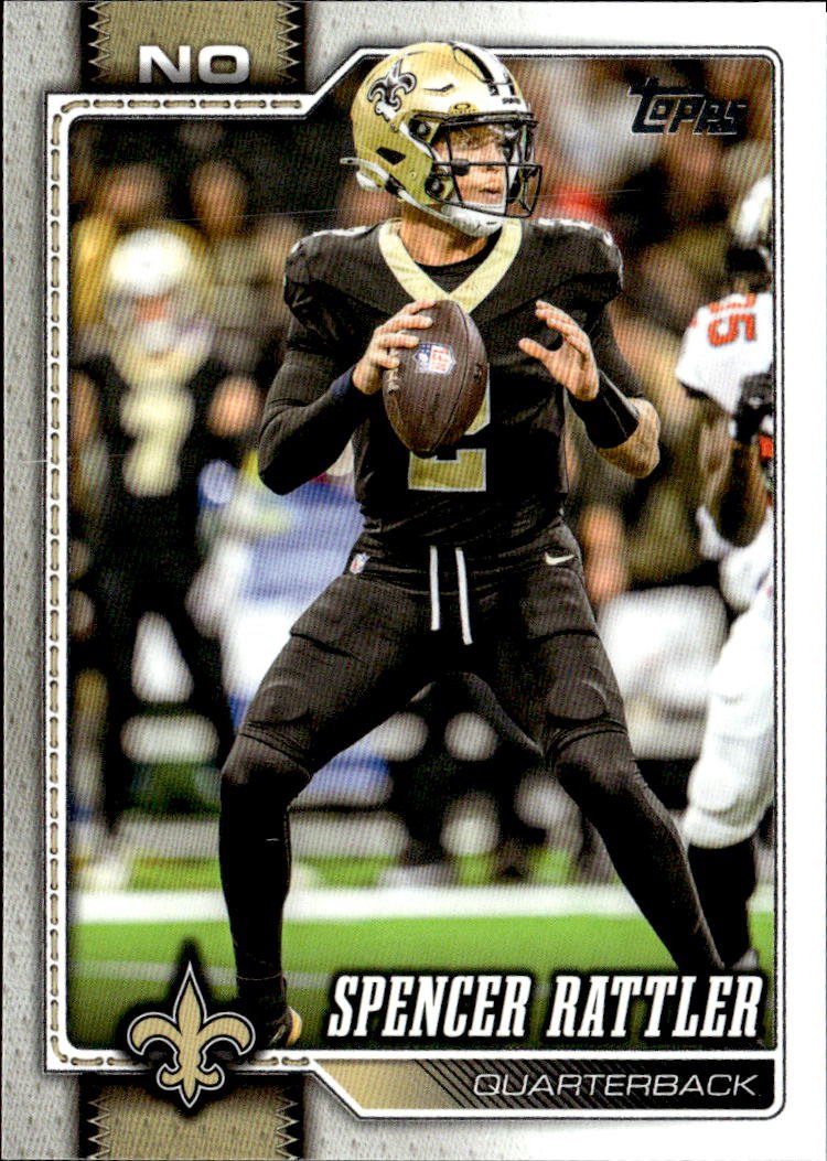 2026 Topps Spencer Rattler graded slab