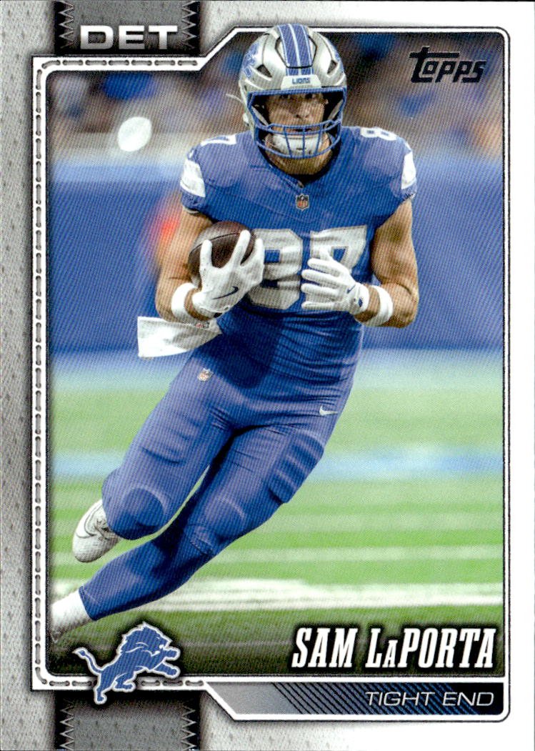 2026 Topps Sam Laporta graded slab